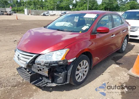 2015 Nissan Sentra Sv z USA, uszkodzony, nr VIN 3N1AB7AP7FY300221